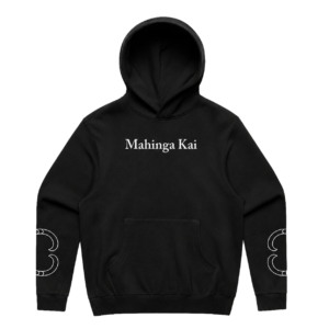 Mahinga Kai Hoodie – Black