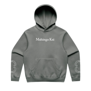 Mahinga Kai Hoodie – Grey